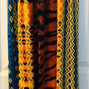 Tiger multi design summer dress